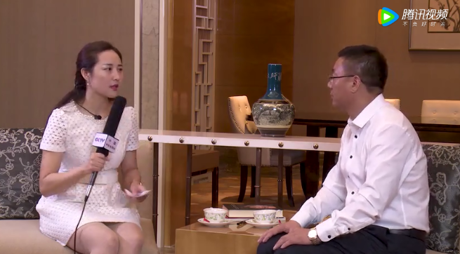 品牌训练营CCTV系列节目主持人采访欧博游戏官网机电创始人张翔